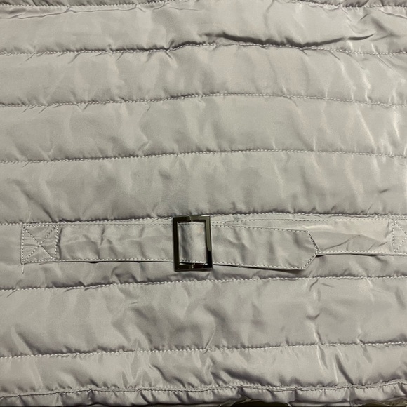 New Arrival! NWT 🇫🇷 Les Canebiers Grey Puffer Vest with Collar - Picture 6 of 10